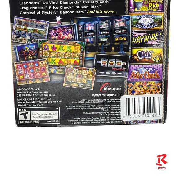 💻IGT Slots: Lucky Larry's Lobstermania (PC & MAC DVD Game, 2011) 💻 - Picture 3 of 7